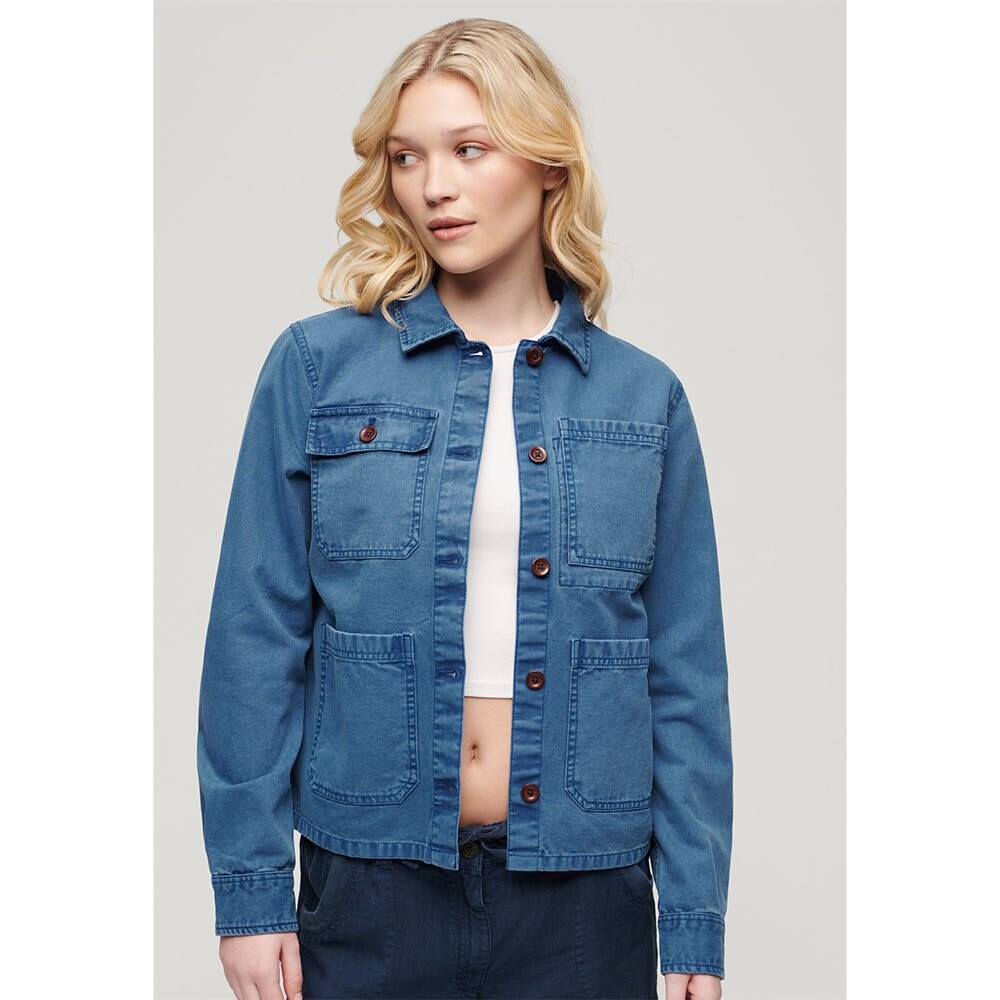 

Куртка Superdry 4 Pocket Chore, синий