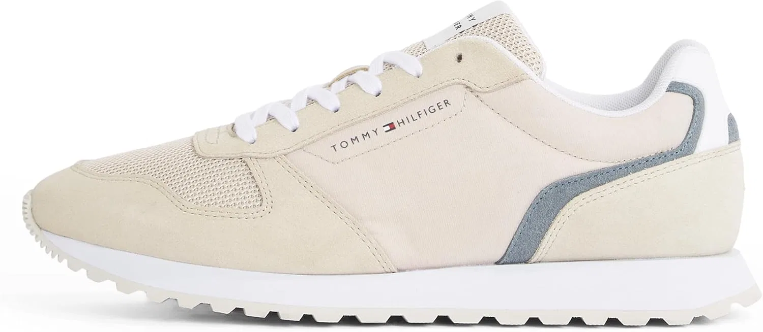 Мужские низкие кроссовки TOMMY HILFIGER Eva Runner Summer Nylon Pop Fm0fm05427, Beige
