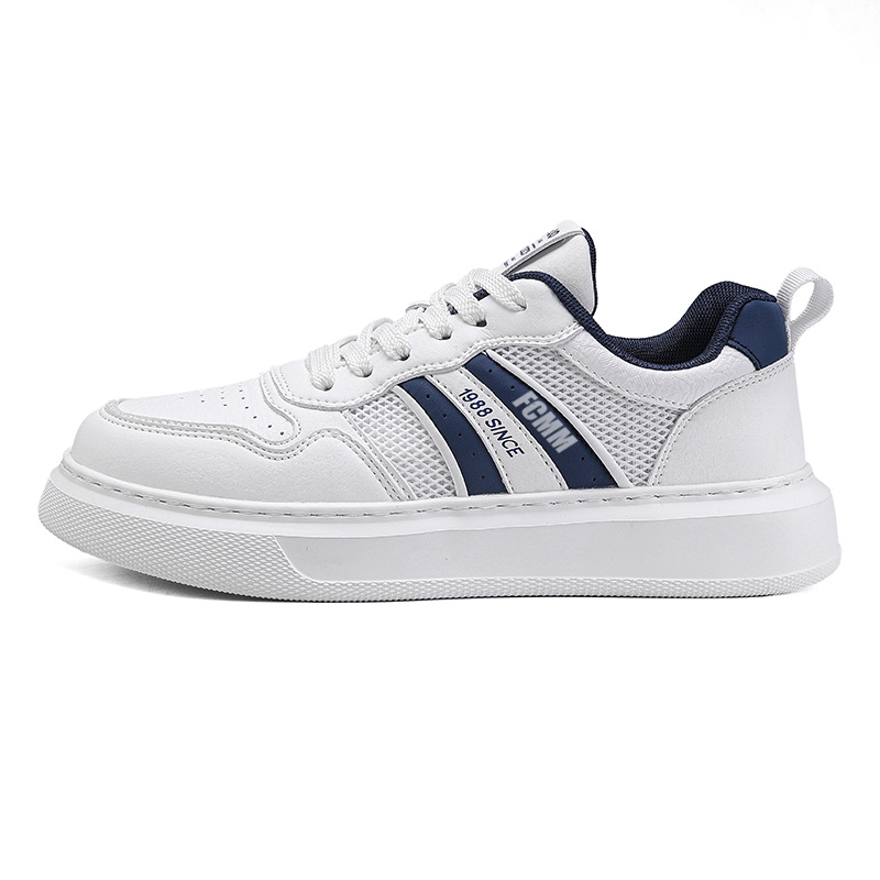 

Детские скейтерские кроссовки для подростков FCMM, белый/синий