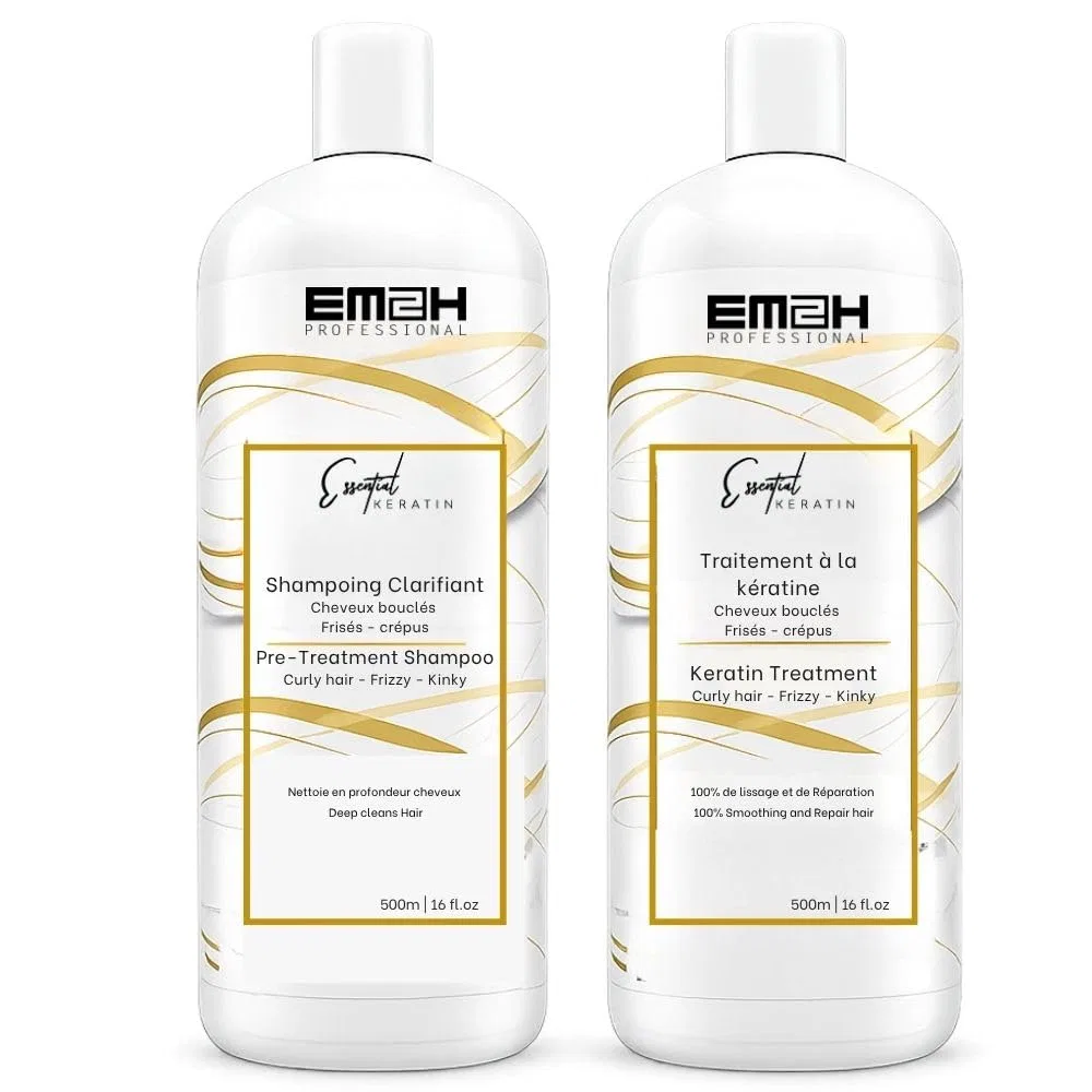 Набор для бразильского кератинового выпрямления Essential Keratin, 500 мл Em2H Cosmetics