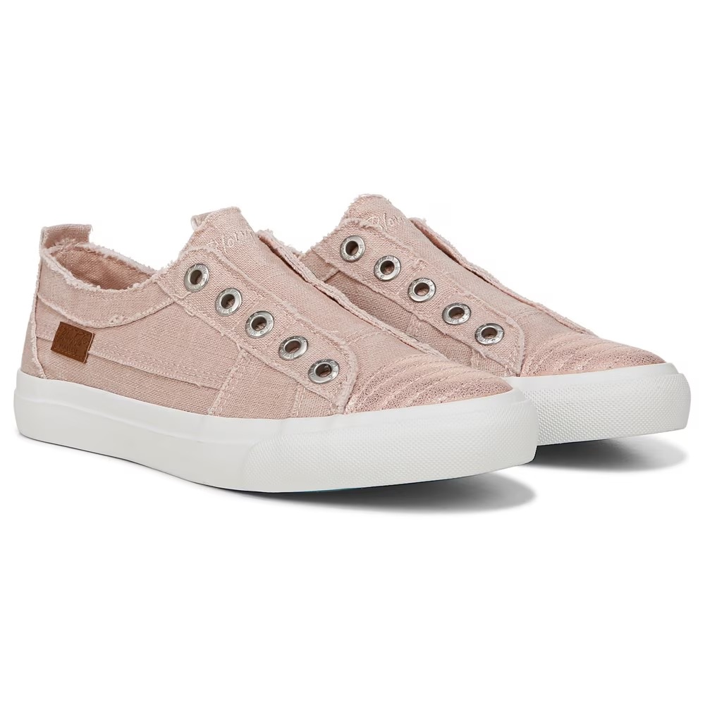 Кеды без шнурков Blowfish Malibu, rosedust colorwash linen