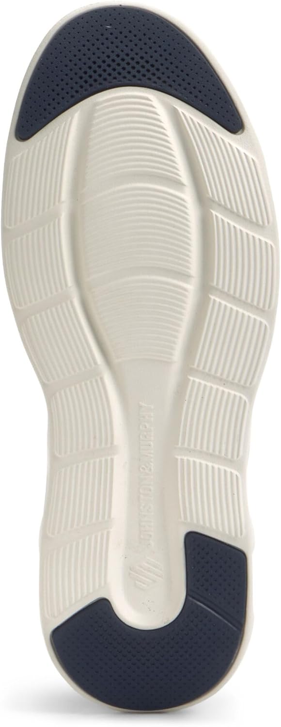Мужские кроссовки Johnston Murphy Reactivate U-Throat для повседневной и официальной носки Johnston & Murphy, Navy Nubuck — фото 4