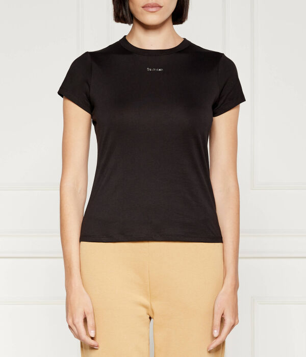 

Футболка Calvin Klein Slim Fit, черный