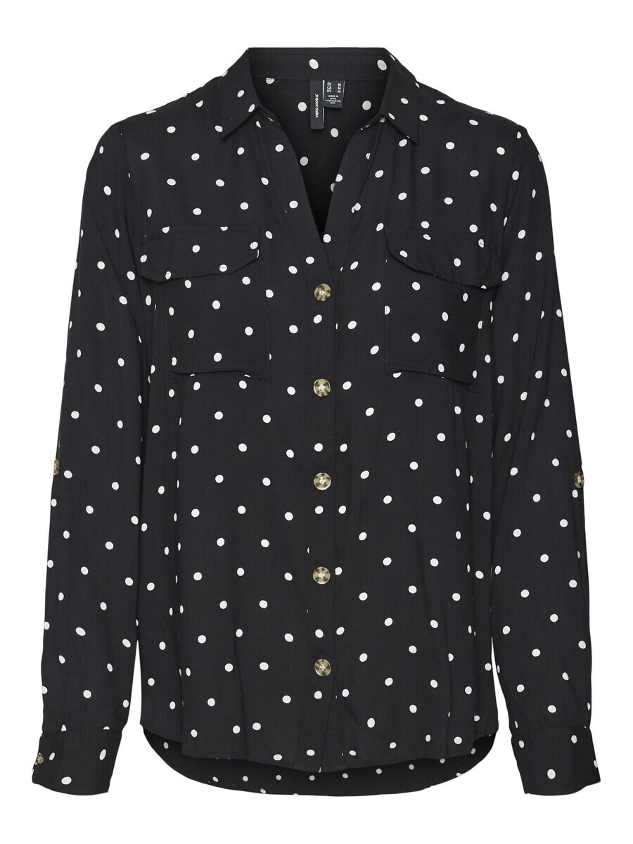 

Рубашка Vero Moda Curve Blouse VMBumpy, черный