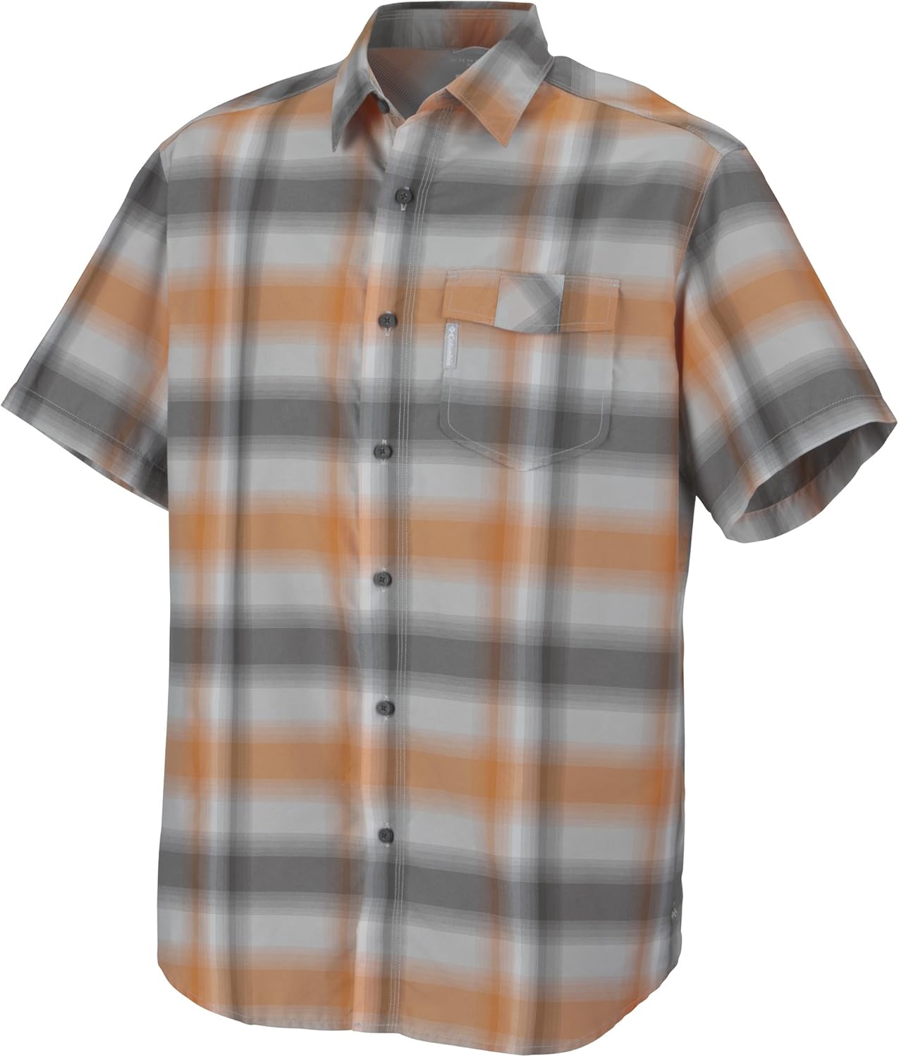 

Columbia мужская футболка с коротким рукавом в клетку, Cool Grey, Серый, Columbia мужская футболка с коротким рукавом в клетку, Cool Grey