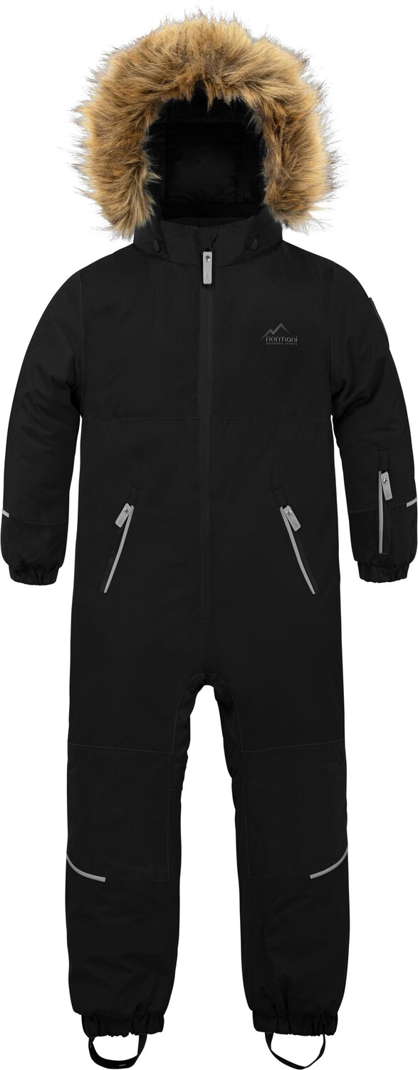 Комбинезон Normani Outdoor Sports Kinder Winter Overall „Kular“, черный — фото 2