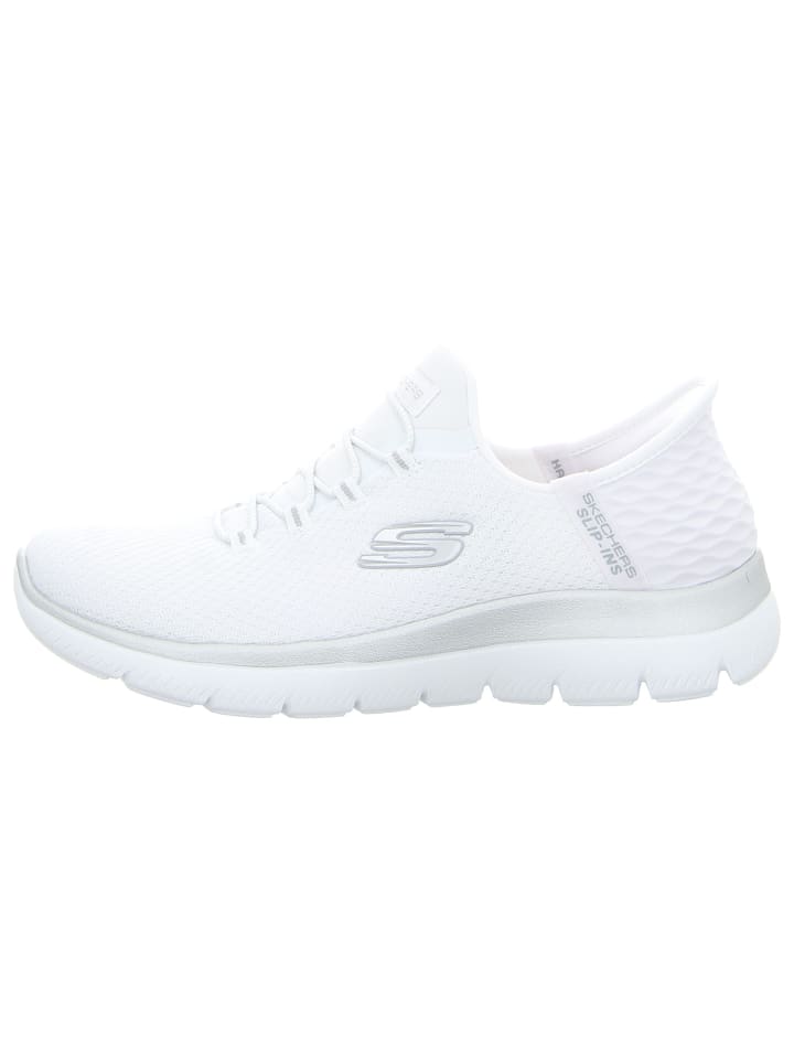 Тапочки Skechers, белый — фото 2