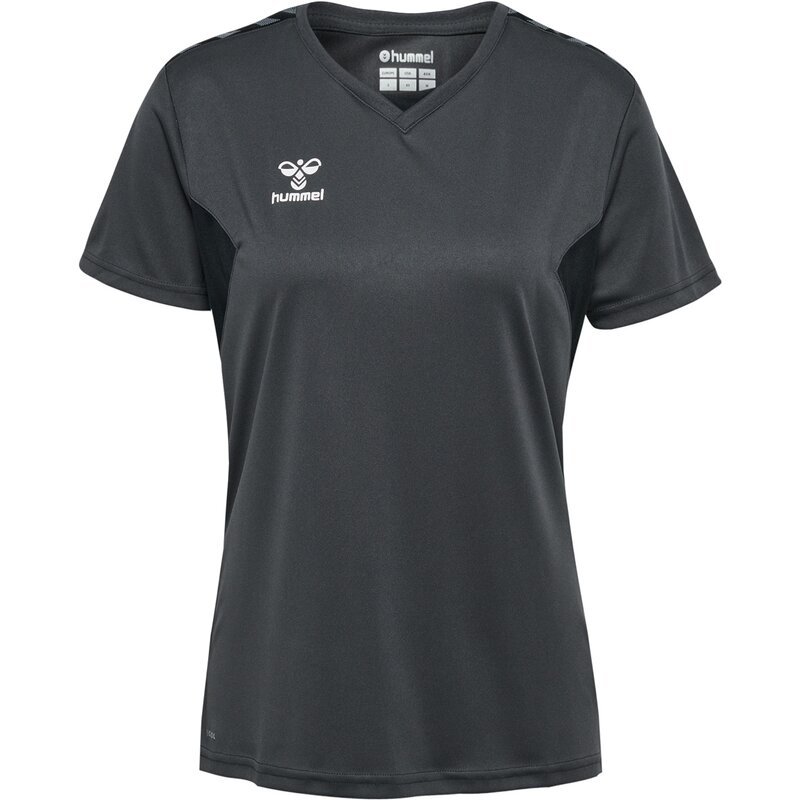 

Shirt hmlauthentic pl jersey s/s woman Hummel, цвет asphalt