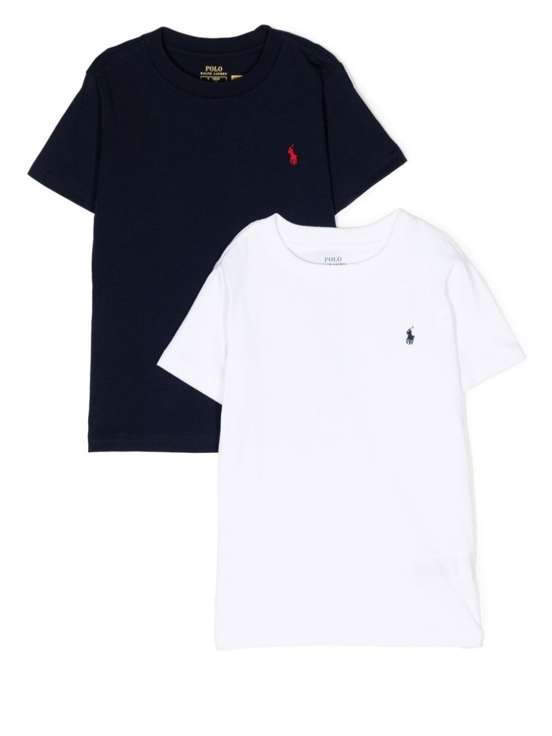 

Ralph Lauren комплект из трех футболок с вышитым логотипом, мультиколор