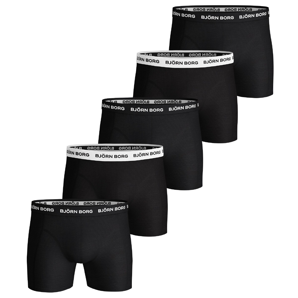 

Боксеры Björn Borg Boxershorts Solid Essential 5 шт, черный
