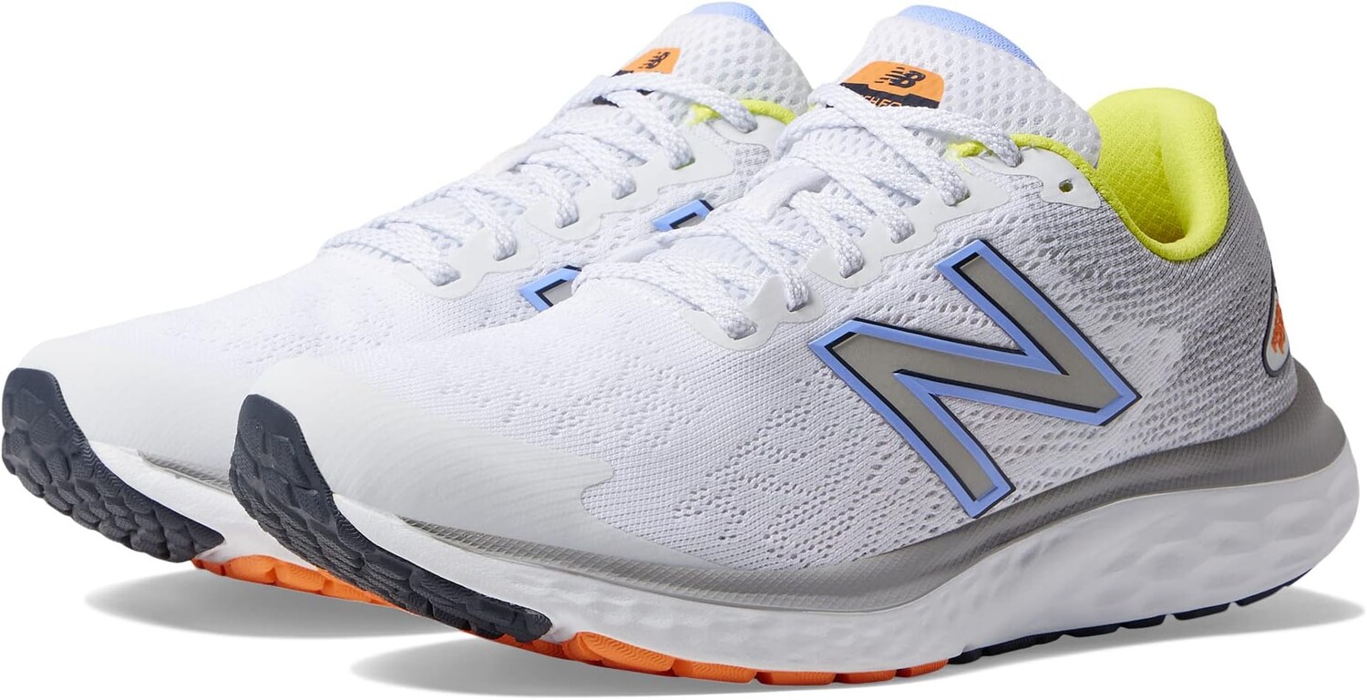 

Кроссовки New Balance Fresh Foam 680v7, цвет White/Light Aluminum