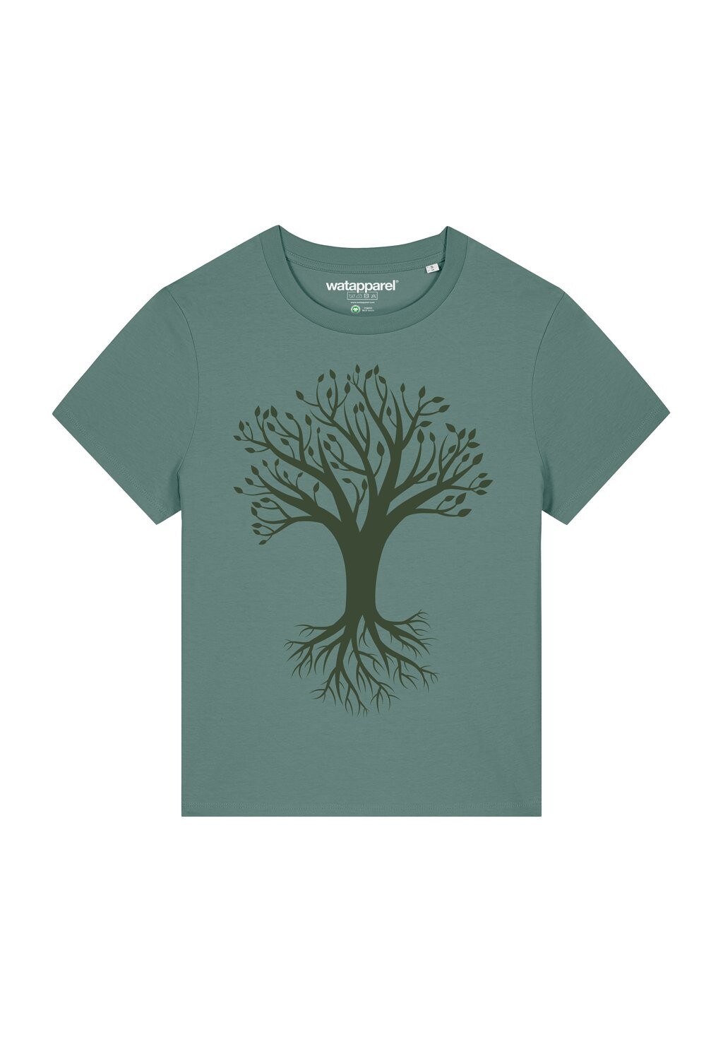 

Футболка с принтом BAUM watapparel, темно-зеленый