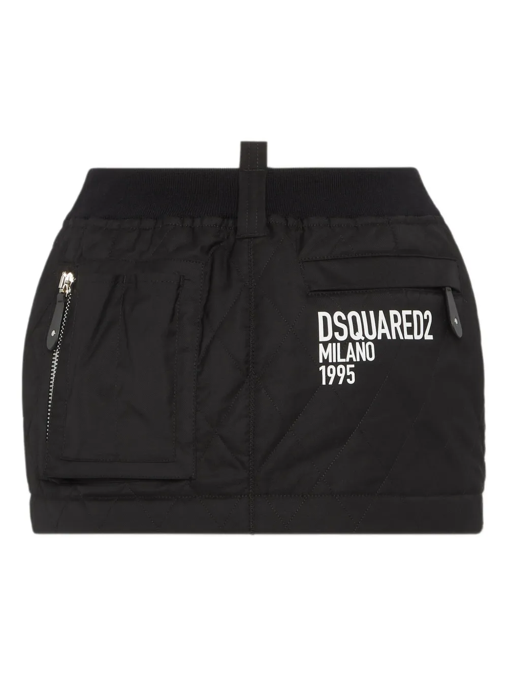 

Юбка мини с логотипом DSQUARED2, черный