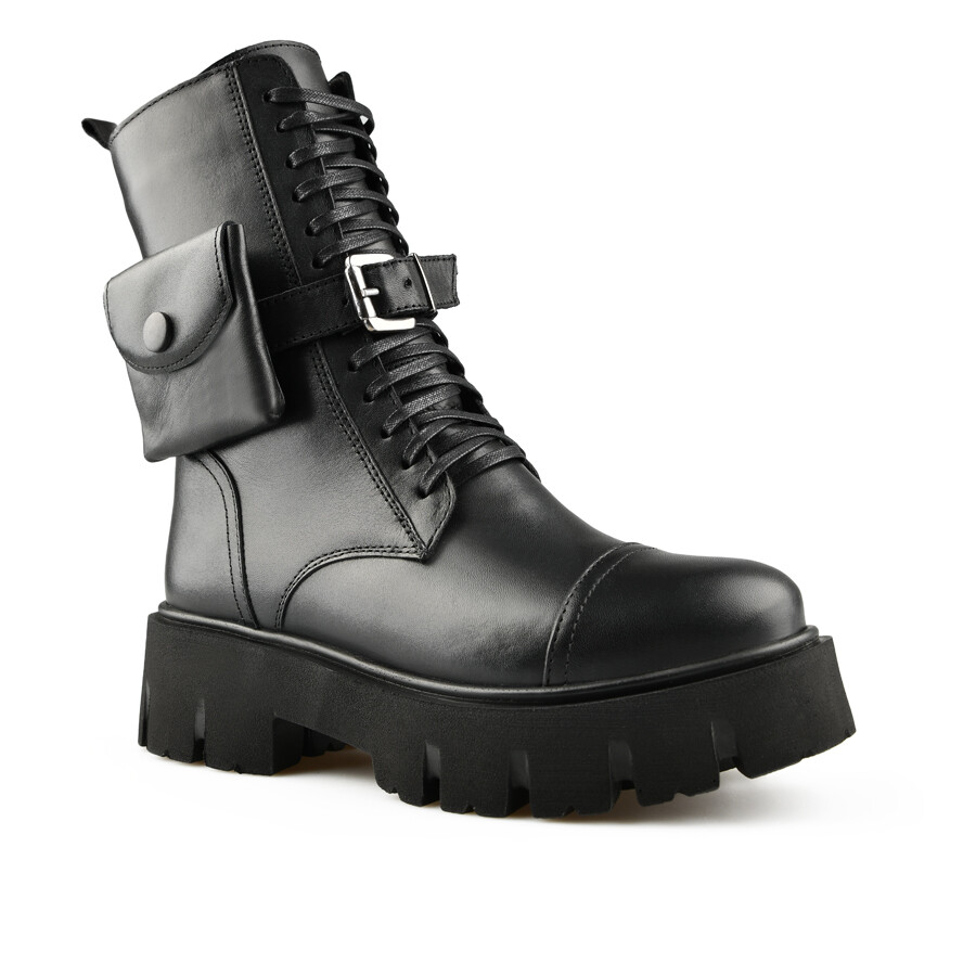 

Женские повседневные ботинки черные Tendenz, Черный, Женские повседневные ботинки черные Tendenz