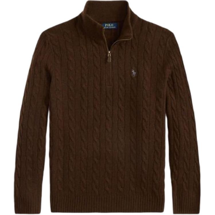 

Polo Ralph Lauren Кабельная вязка свитер с полузастежкой