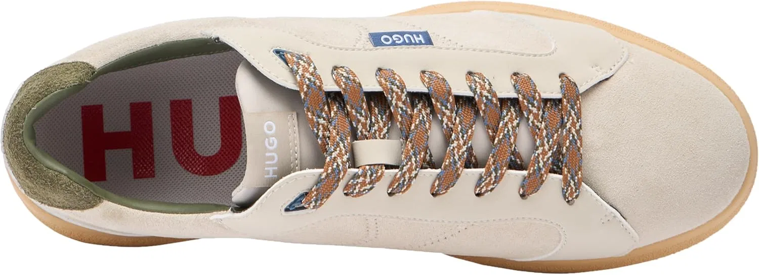 Кроссовки Hugo Men's Riven_Tenn_sdnuTennis, Light Beige — фото 3