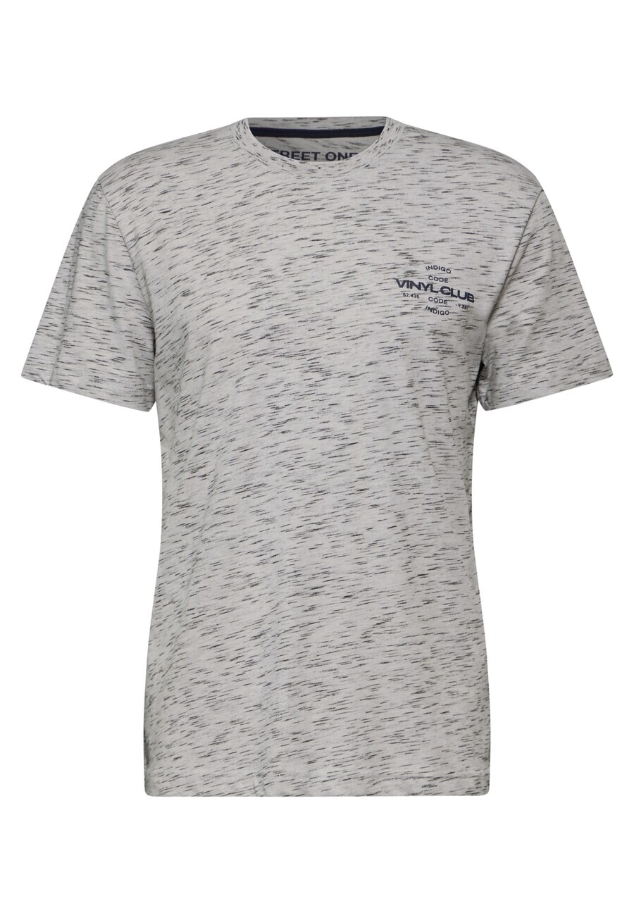 

Классическая футболка Street One MEN Shirt, пятнистый серый
