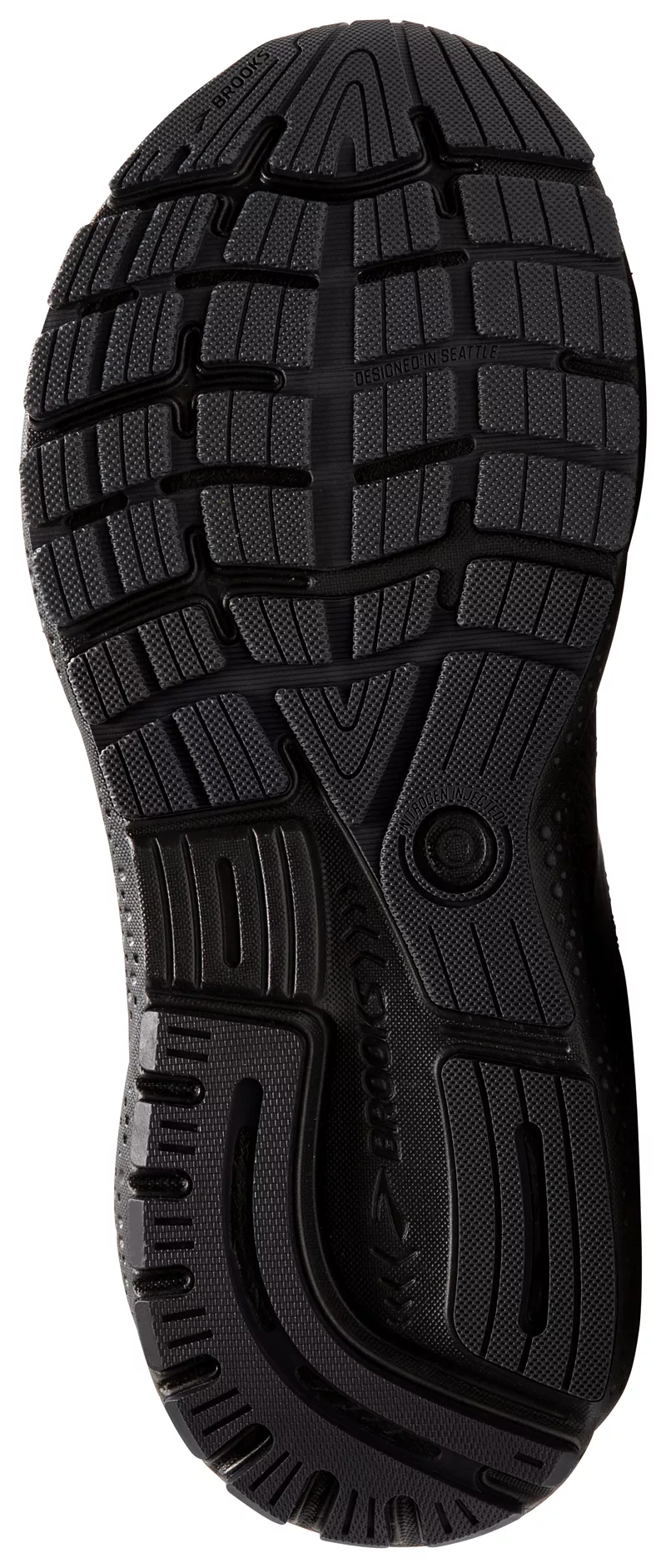 Мужские кроссовки Brooks Ghost 16 GTX, цвет Black/Black/Ebony — фото 3