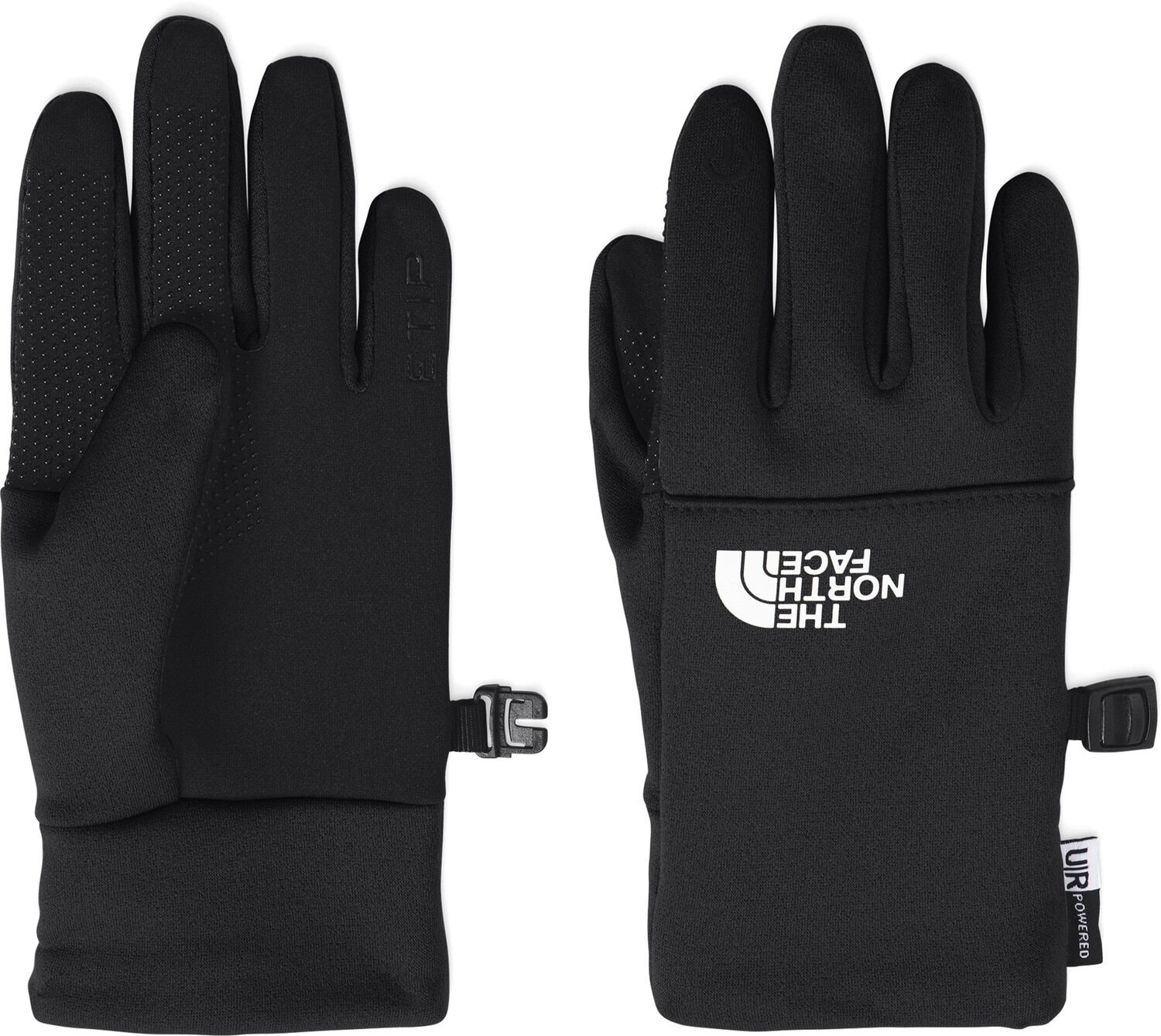 

Перчатки Etip из переработанного сырья — детские The North Face, черный