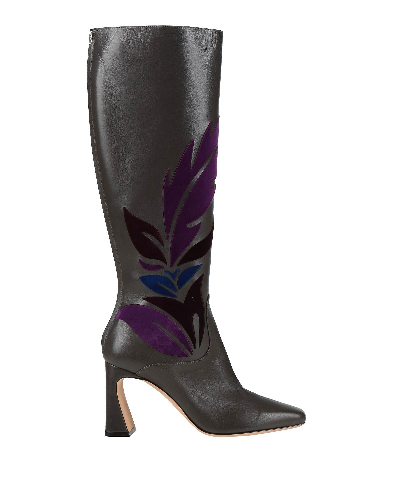 Ботинки Alberta Ferretti, свинцовый