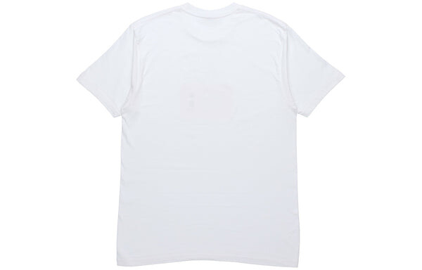 Футболка ss18 tv tee white printing short sleeve 'white pink' Supreme, белый — фото 2