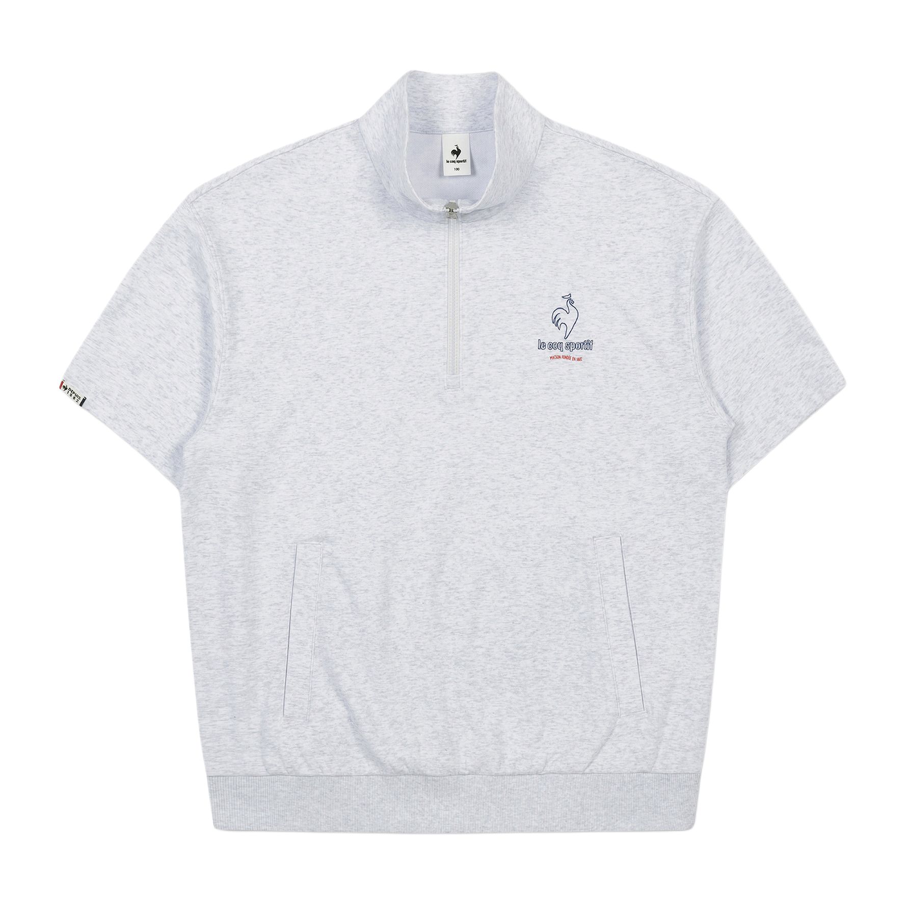 

Футболка унисекс Le Coq Sportif, White Mixed Color