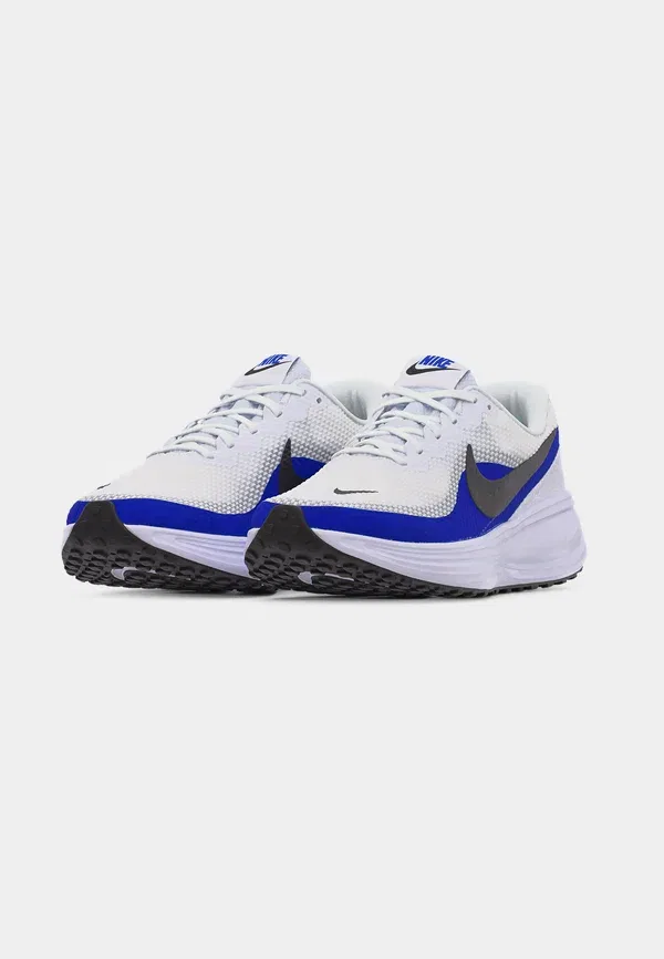 Кроссовки для бега по шоссе Nike Performance Revolution 8, белый/черный/гоночный синий — фото 3
