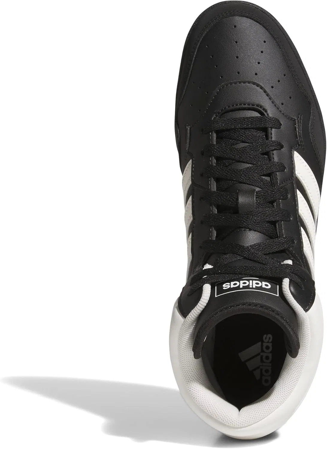 Кроссовки Adidas Unisex Hoops 4.0 Mid, Core Black Ftwr White Bronze Strata — фото 2