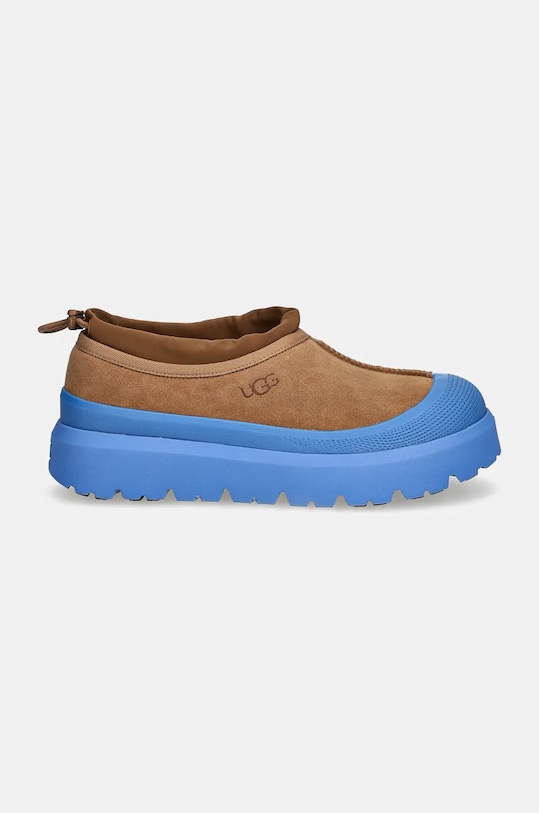 Мужские зимние ботинки Ugg Tasman Weather Hybrid комбинированные короткие, коричневый — фото 2