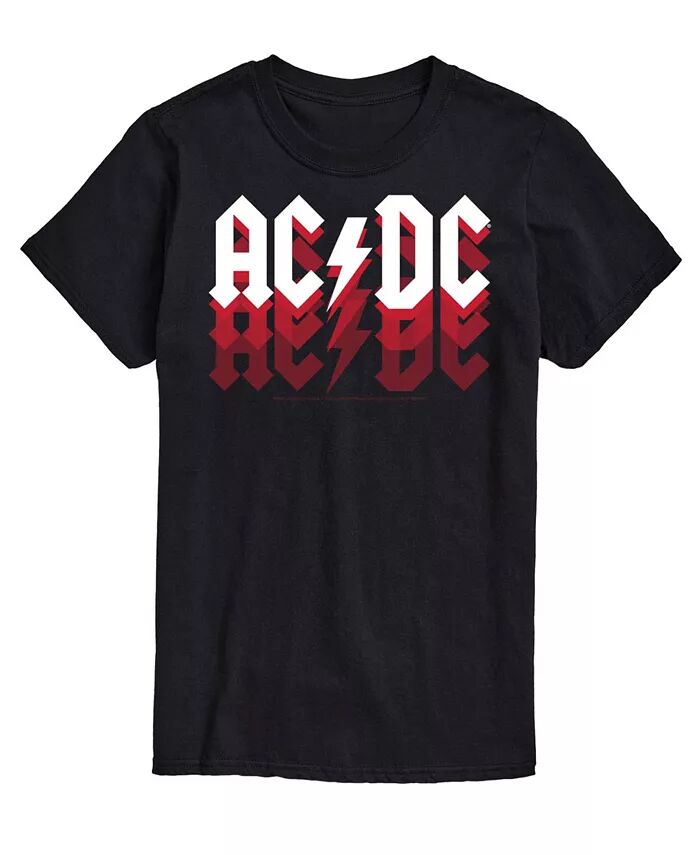 

Мужская футболка с логотипом ACDC AIRWAVES, черный