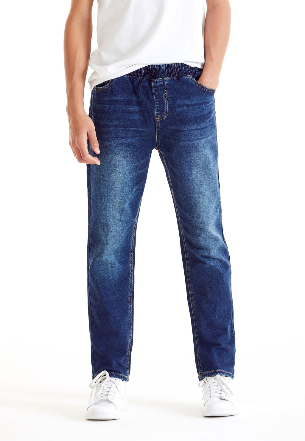 

Джинсы Skinny Fit VINTAGE LOOK PULL-ON Next, цвет blue