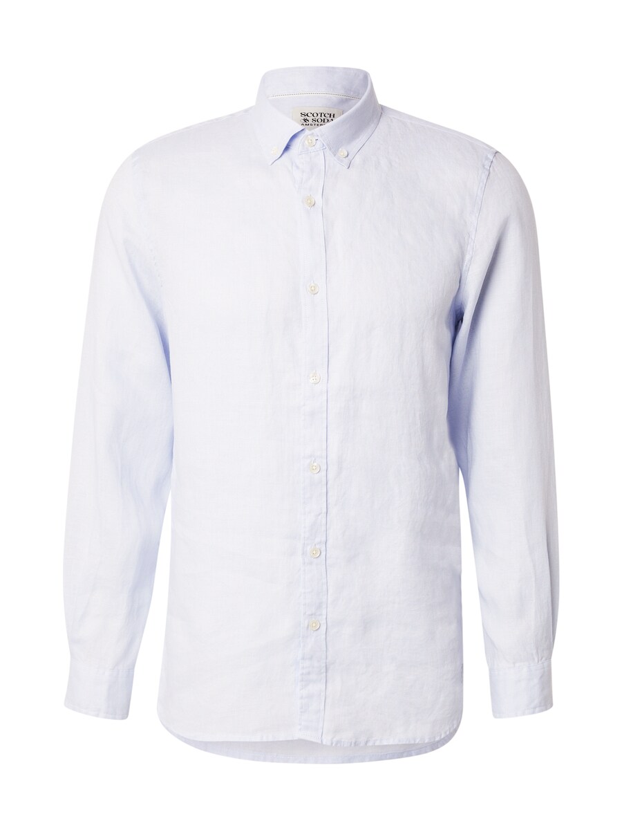 

Рубашка обычного кроя на пуговицах SCOTCH & SODA CORE, светло-синий