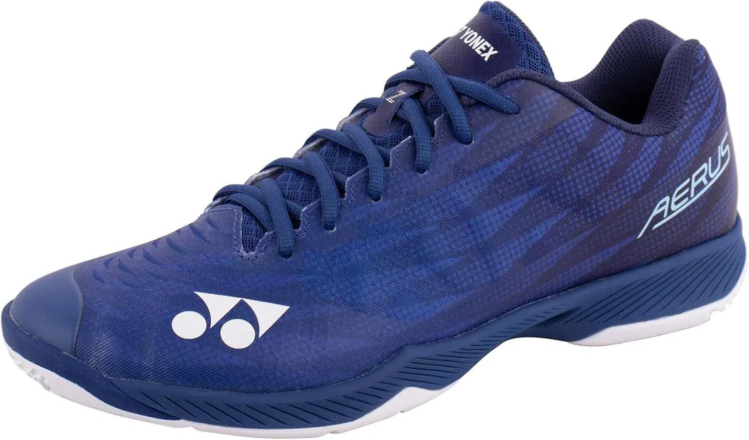 Мужские ультралегкие кроссовки для бадминтона YONEX Aerus Z2 с амортизацией Power Cushion+, Navy Blue