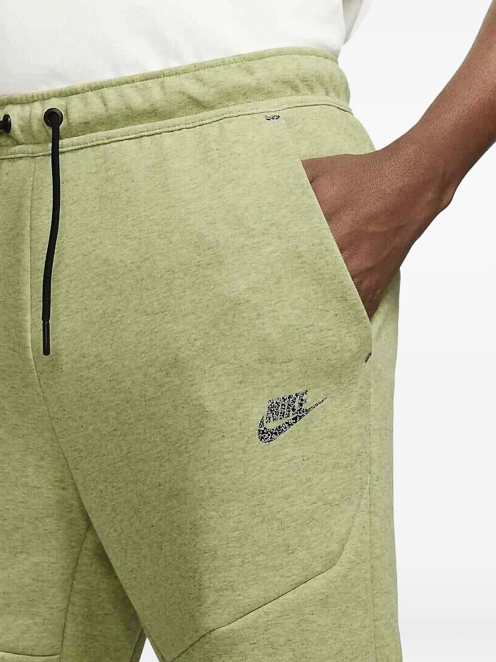 Спортивные брюки с кулиской Nike, зеленый — фото 3