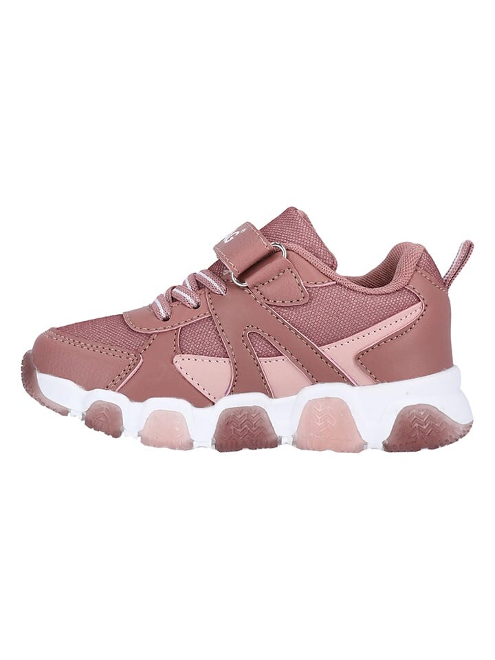 Кроссовки на шнуровке Zigzag Sneakers, розовый — фото 2