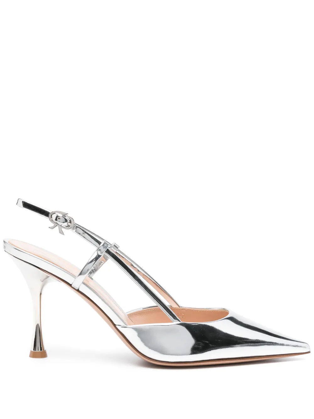 Туфли Ascent 85 Gianvito Rossi, серебяный