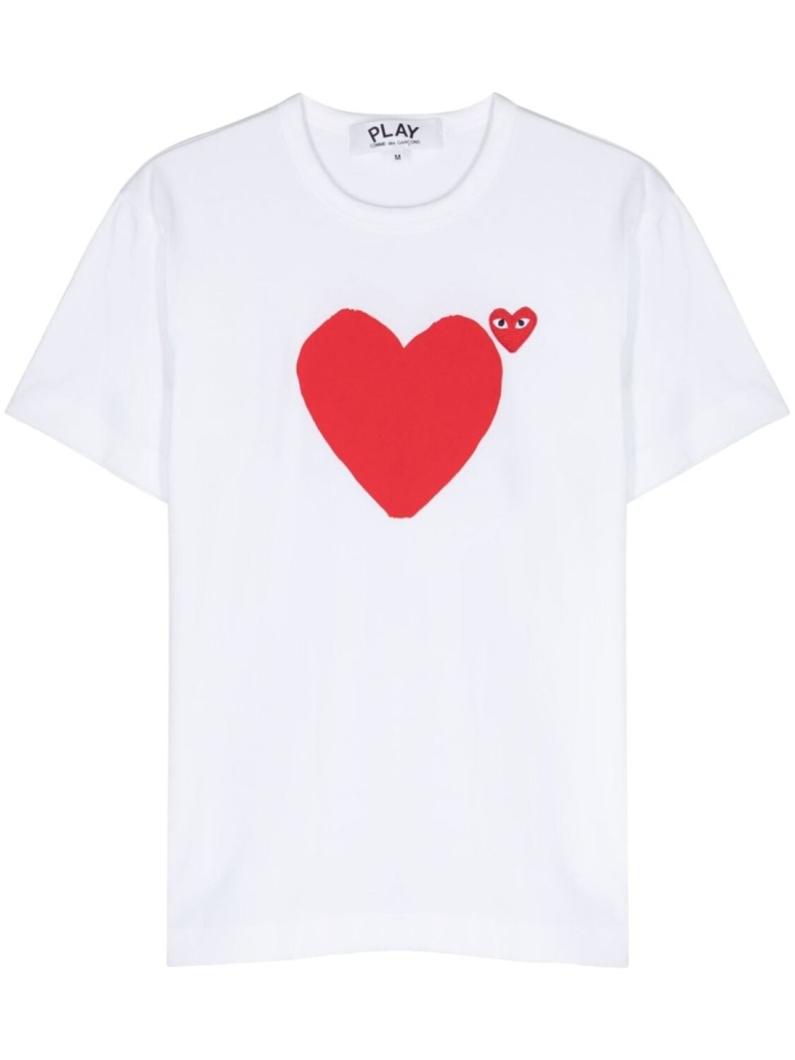 

Comme Des Garçons Play футболка с принтом, белый
