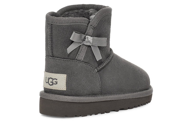 Зимние ботинки UGG Idris Fleece Lined Snow Boots Big Boys Gray, серый — фото 4