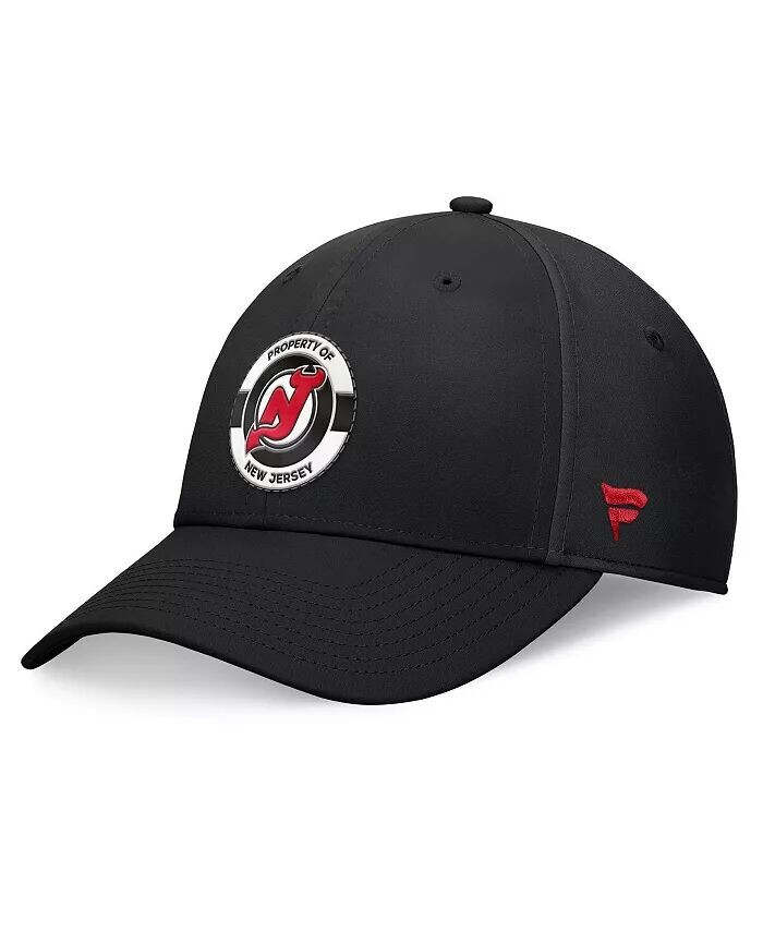 

Мужская черная гибкая кепка New Jersey Devils Authentic Pro Training Camp Fanatics, черный