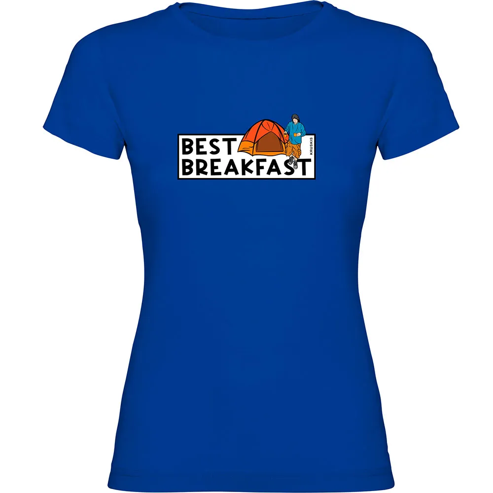 

Футболка с коротким рукавом Kruskis Best Breakfast, синий