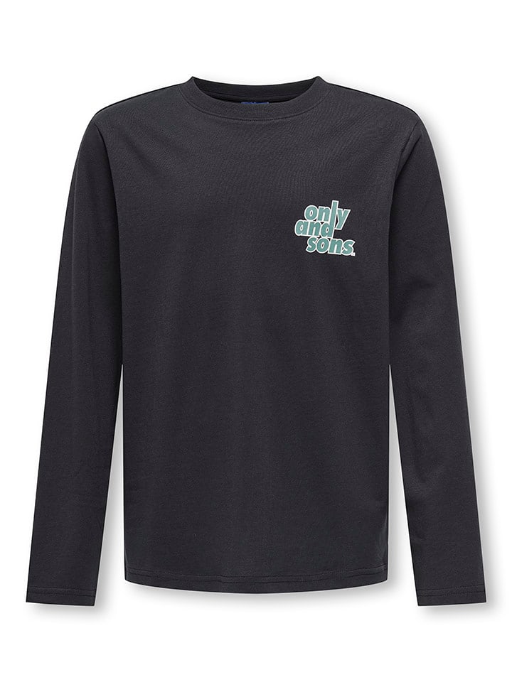 

Only&Sons Футболка с длинными рукавами "Исаак" черного цвета