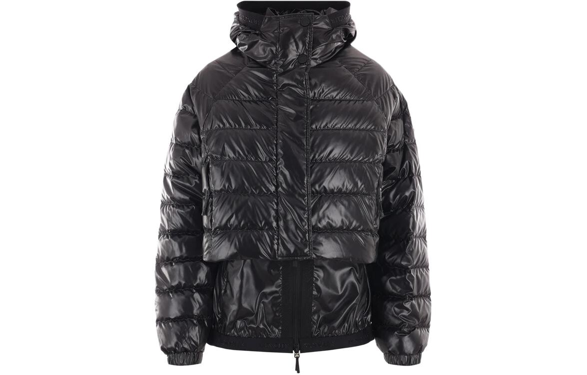 

Пуховик женский черный Moncler