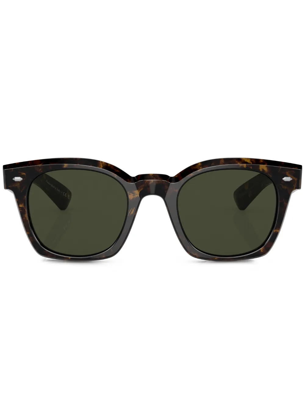 

Солнцезащитные очки Merceaux в квадратной оправе Oliver Peoples, зеленый
