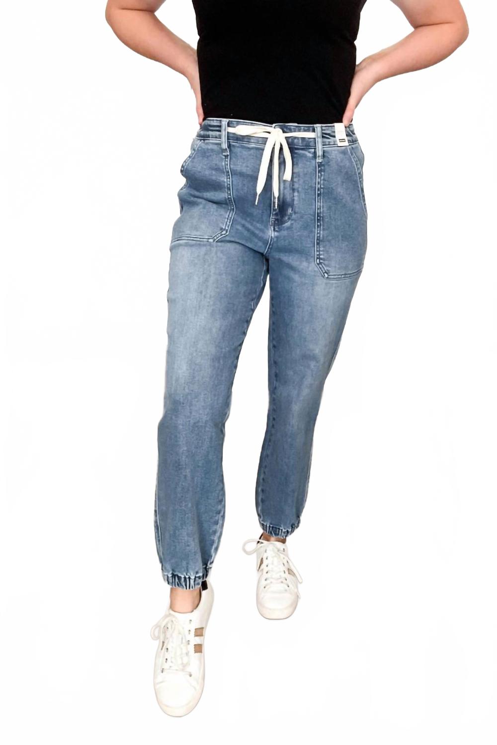 

Джинсы Women's Bonnie High Waist Jogger In Blue Judy Blue