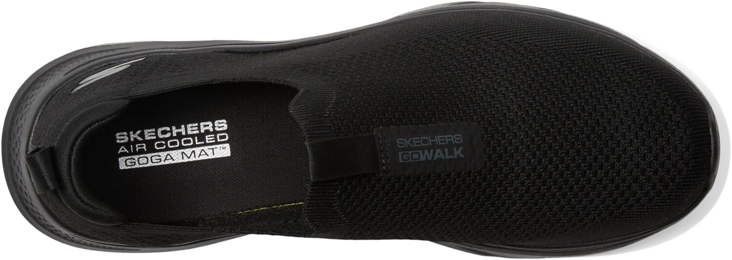 Кроссовки SKECHERS Performance Go Walk 7, цвет Black/Black — фото 2