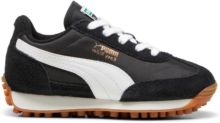 

Кроссовки PUMA Easy Rider для детей (маленькие дети), унисекс, белый/черный