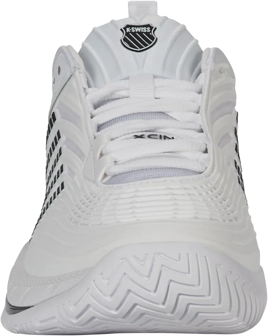 Кроссовки теннисные K-Swiss Hypercourt Supreme 2, White/Black — фото 3