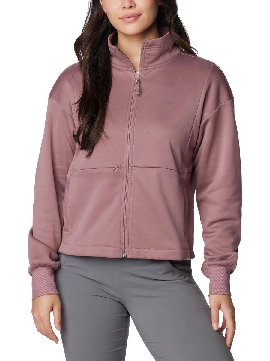 

COLUMBIA Женский свитер Polar Boundless Trek Tech Full Zip - фиолетовый