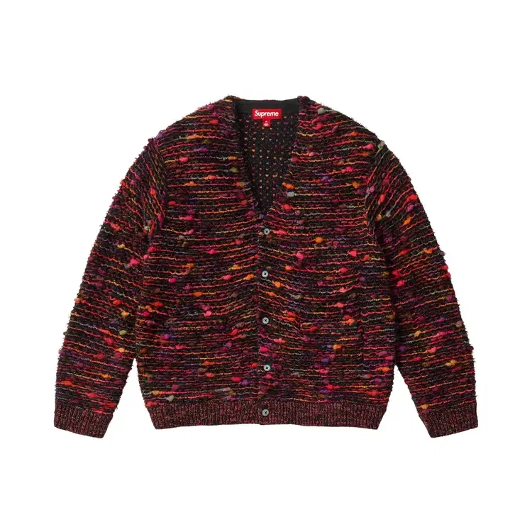 Кардиган Supreme Textured Cardigan, оранжевый