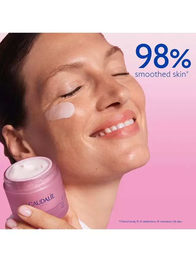 Крем для лица Caudalie — Сменный блок ночного укрепляющего крема с ресвератролом и лифтинг-эффектом, 50 мл — фото 2